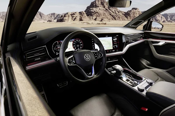 Volkswagen Touareg 2024 tem facelit e atualizaçõs - fotos