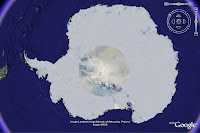 Landsat Image Mosaic Of Antarctica w Google Earth