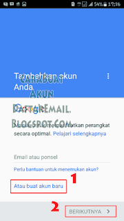 contoh cara membuat akun google play