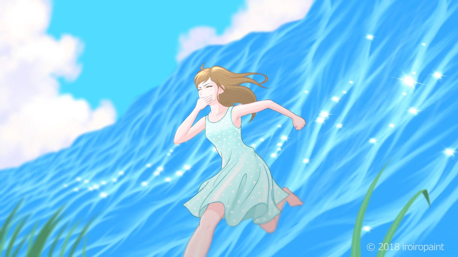 トップ100かっこいい 波 イラスト 書き方 ディズニー帝国