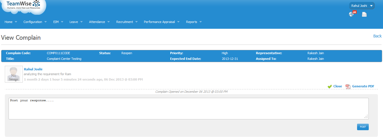 TeamWise-Grievance_+Redressal