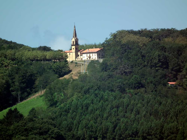 Shrine of the Black Madonna of Guadalupe, Hondarribia, Spain. Photographed by Susan Walter. Tour the Loire Valley with a classic car and a private guide.