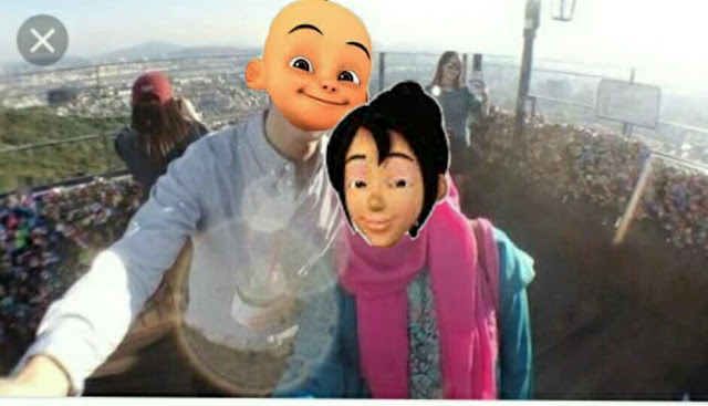 12 Foto Editan Lucu 'Upin Ipin' Ini Malah Bikin Gemas