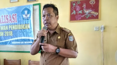 Kadis Pendidikan Merangin Tanggapi Masalah Plt Kepsek SDN 87/VI Kandang I 