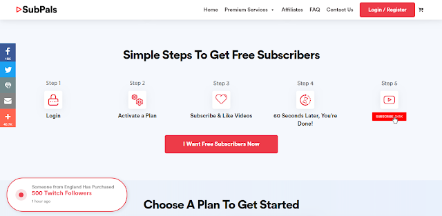 How To Get Free YouTube Subscribers From Sub4Sub Sites