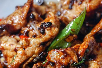   Pork Stir Fry with Black Bean Sauce