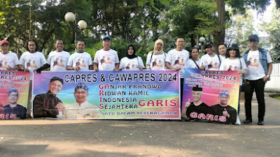 GARIS Deklarasikan Ridwan Kamil  Jadi Pasangan Ganjar Pranowo di Pilpres 2024 