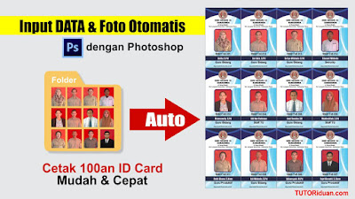 Template ID Card Otomatis