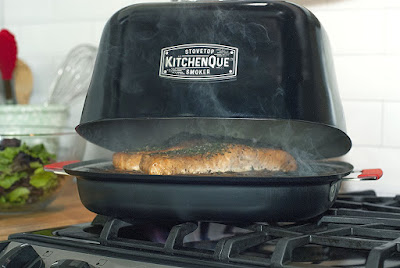 KitchenQue Is An Indoor Stovetop Smoker, This Stuff Lets You Smoke Food Right Inside The Kitchen