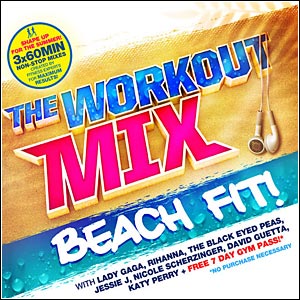 Capa do CD The Workout Mix Beach Fit