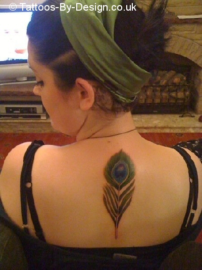 The peacock design of tattoos are most often represented in Asian and Middle
