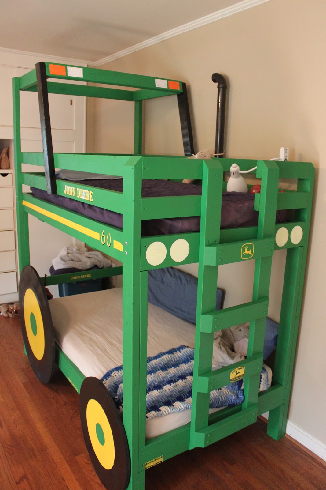 built in bunk bed design plans