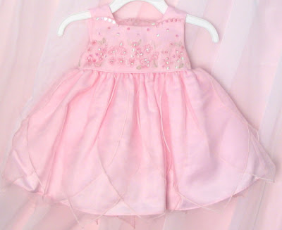 Pinks Baby on Frothy And Sequined Little Pink Baby S Dress Is Adorable  Isn T It