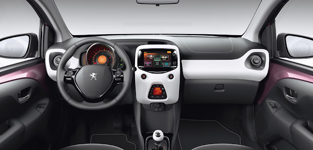 Interior del Peugeot 108, noticias de coches