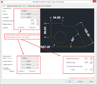 Tutorial dan Cara Mensetting Dimension Style Dan Drawing units Dengan Benar Pada Autocad Semua Versi Lengkap