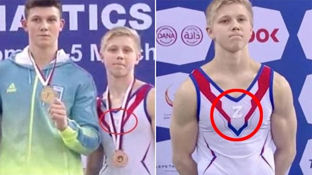 Ivan Kuliak Who Wore Russian Pro War Symbol Z To Competition Receives