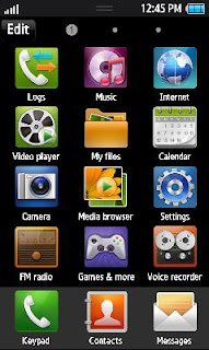 Samsung GT-S8530 Default Theme Free Download Menu