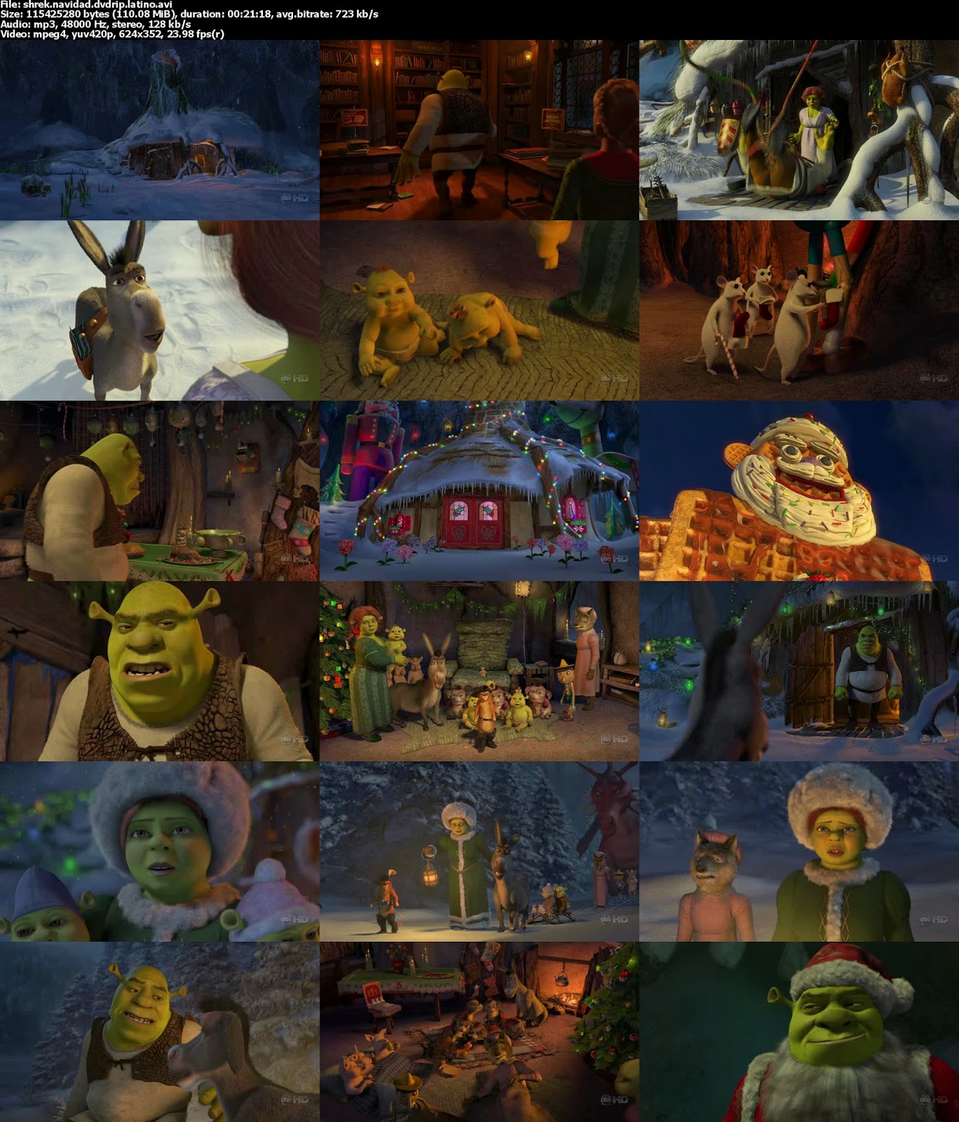 Shrek celebra la Navidad [DVDRip] [Latino] [2007 