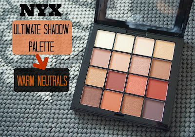 NYX Ultimate Shadow Palette in Warm Neutrals