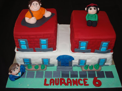 Tangled Birthday Cakes on Wreck It Ralph Cake