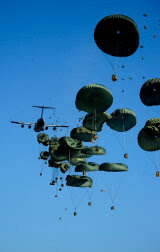 airdrop of humanitarian aid