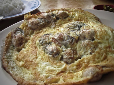 Hup Choon Eating House, oyster omelette