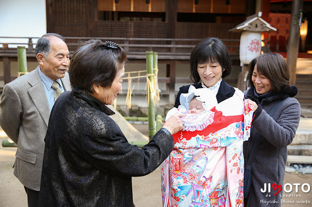 宇治上神社でお宮参り出張撮影