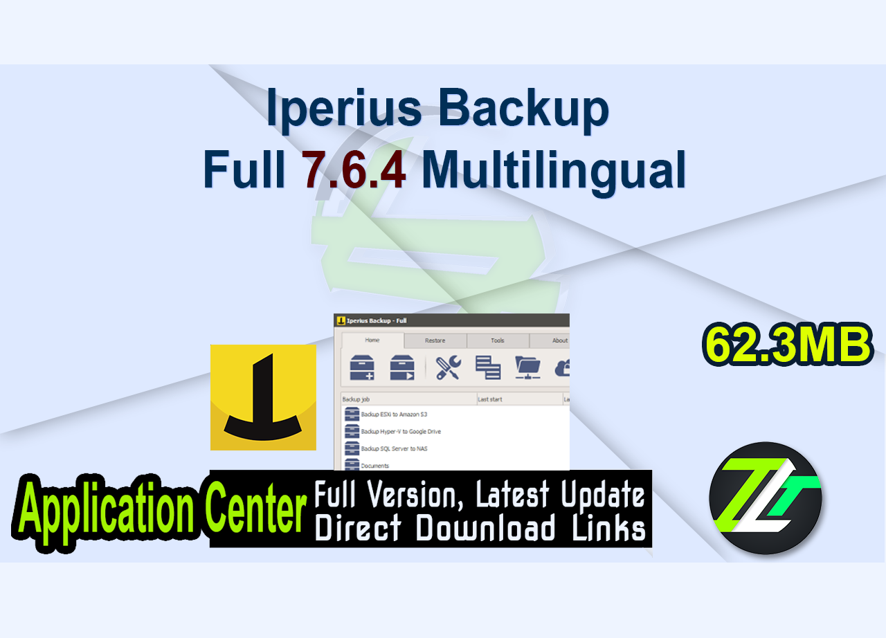 Iperius Backup Full 7.6.4 Multilingual