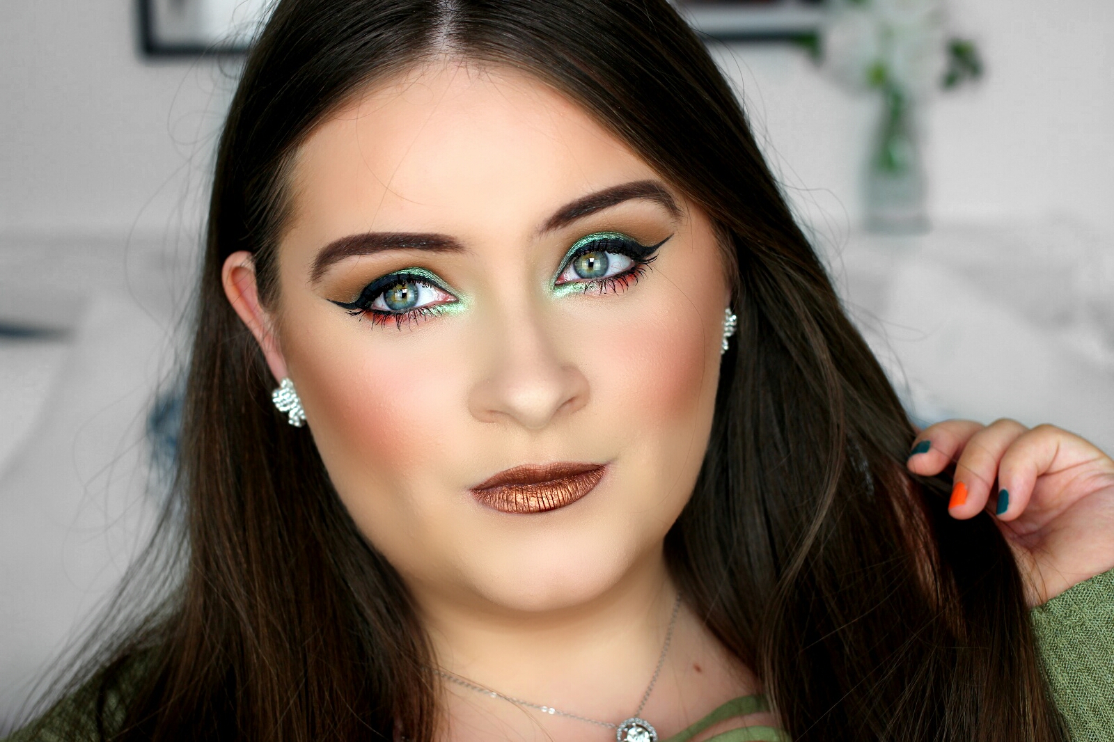 Green Eye Makeup Tutorial JODIE CAUGHEY