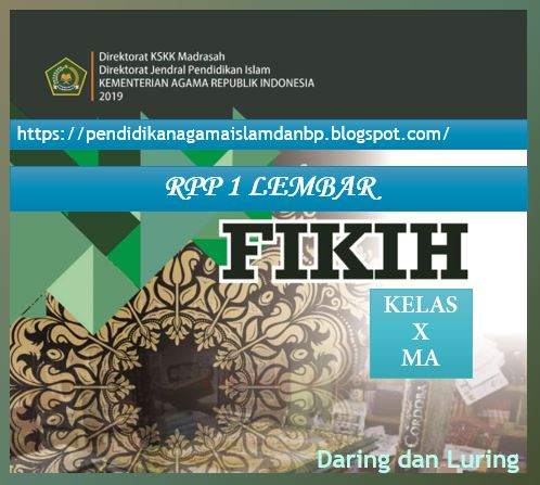 RPP Selembar Fikih Kelas X Sesuai KMA 183 Tahun 2019