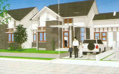 Desain Rumah Tipe 90/200 1 Lantai