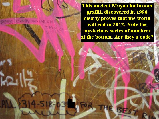 You see the highlyprecise Mayan calendar abruptly