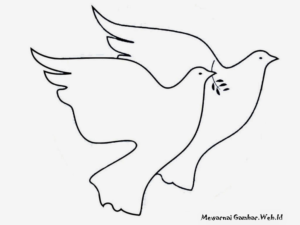 Download Gambar  Sketsa Burung Untuk  Mozaik Sketsabaru
