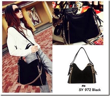 SY 972 BLACK (192.000) - PU Leather, 27 x 27 x 15