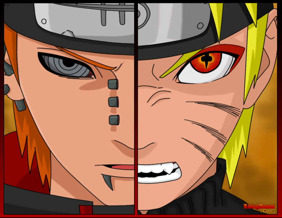 wallpaper naruto shippuden. house 5 pein-naruto shippuden