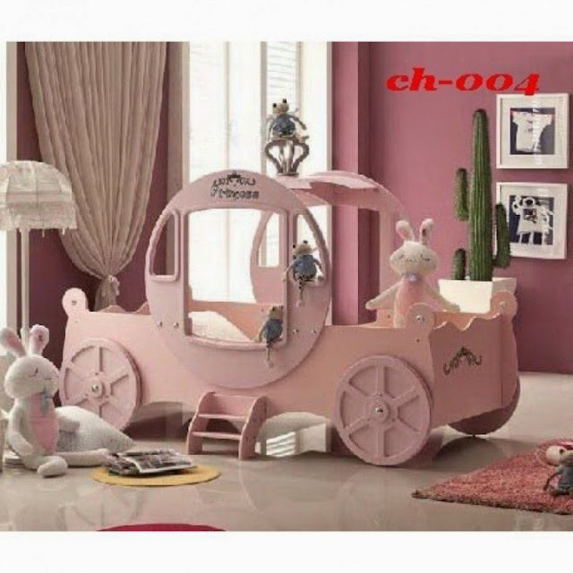 14. Mobil tidur Balita --- Car Toddler crib