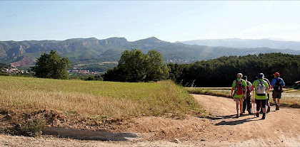 Panoràmica del Cingles de Bertí des de Can Ribes. Autor: Carlos Albacete