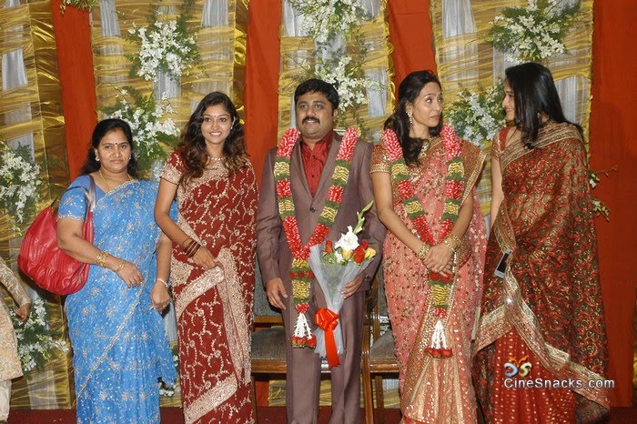 Kollywood Stars At K E Gnanavelraja Wedding Reception Photos leaked images