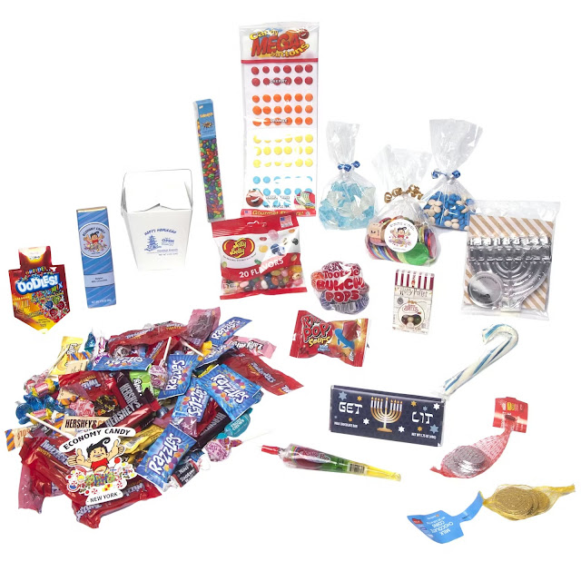 Economy Candy Goldbelly Hanukkah Candycare Pack, Hanukkah gift