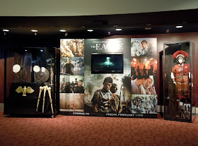 The Eagle movie costume and props exhibit