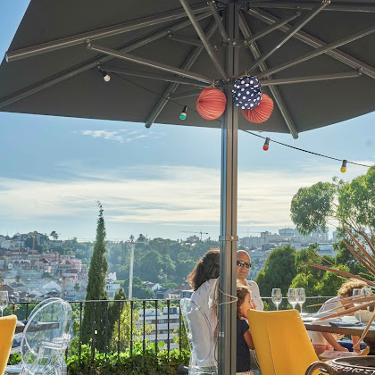 O Terraço é lindo.