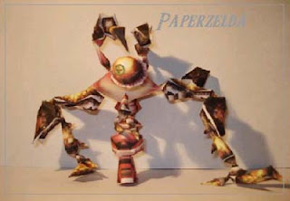 Legend of Zelda Queen Gohma Papercraft