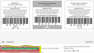 Free Printable Sweet Tomatoes Coupons