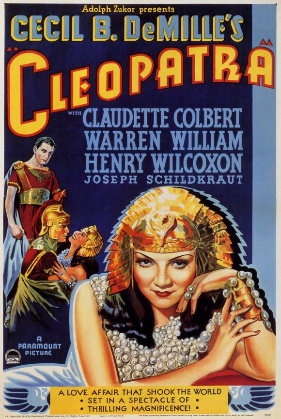 CLEOPATRA STARRING CLAUDETTE COLBERT 