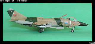 Yak-38 A Forger A Afghanistan right hand profile side view Scale Models To Buy Scale AIrplanes