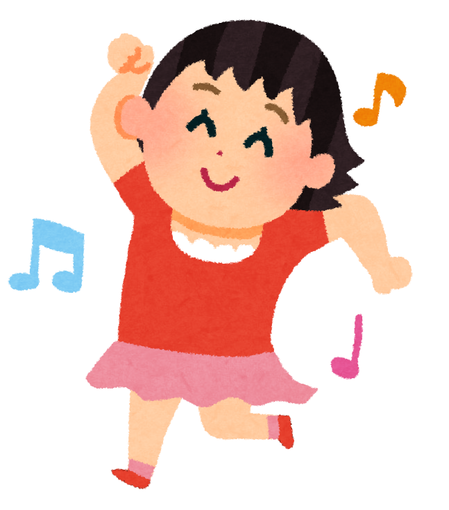 ダンスのイラスト 踊る女の子 かわいいフリー素材集 いらすとや