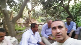 Teachers meeting under the tree , اجتماع المعلمين تحت الشجرة , Les enseignants se rencontrent sous l'arbre, الحسينى محمد , الخوجة , ادارة بركة السبع التعليمية , المعلمين