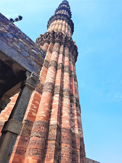 qutub minar delhi, monuments of delhi