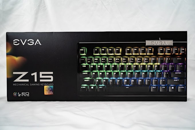 【開箱】可換軸的RGB電競機械鍵盤—EVGA Z15