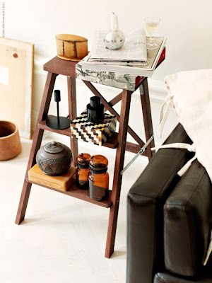 Decorating With Old Step Ladders